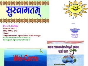 Awareness of climate change - Dr. J. D. Jadhav